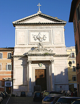 Rome San Salvatore in Lauro Church