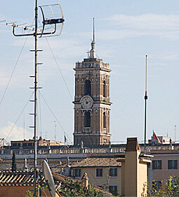 Belfry of the Municipality Rome