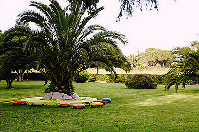 Rome villas with garden