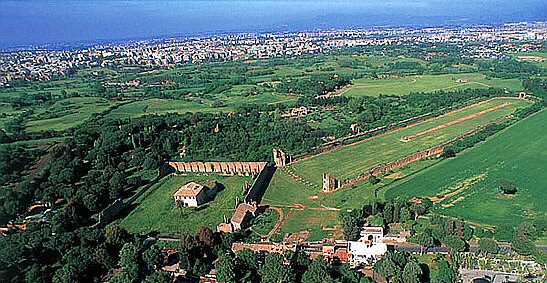 Rome Appian Way Circus Maxentius