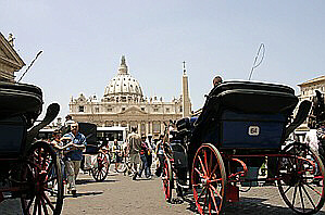 Rome carriages caution of scams