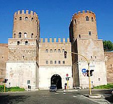 Rome Appian Way Via Appia Antica Saint Sebastian gate