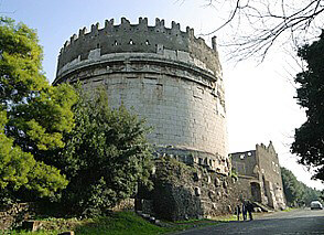 Rome Appian Way Via Appia Antica Tomb of Cecilia Metella