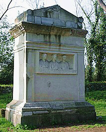 Rome Appian Way Via Appia Antica Rabirii family tomb