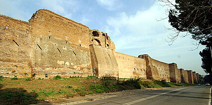 Rome Appian Way Via Appia Antica Aurelian walls