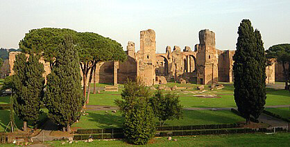Rome Appian Way Via Appia Antica Caracalla baths