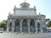 Rome Janiculum Hill area Pauline Fountain