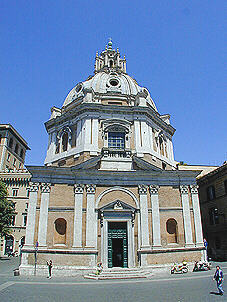 Rome Santa Maria di Loreto church