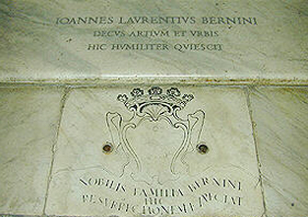 Rome Saint Mary Major Gian Lorenzo Bernini grave